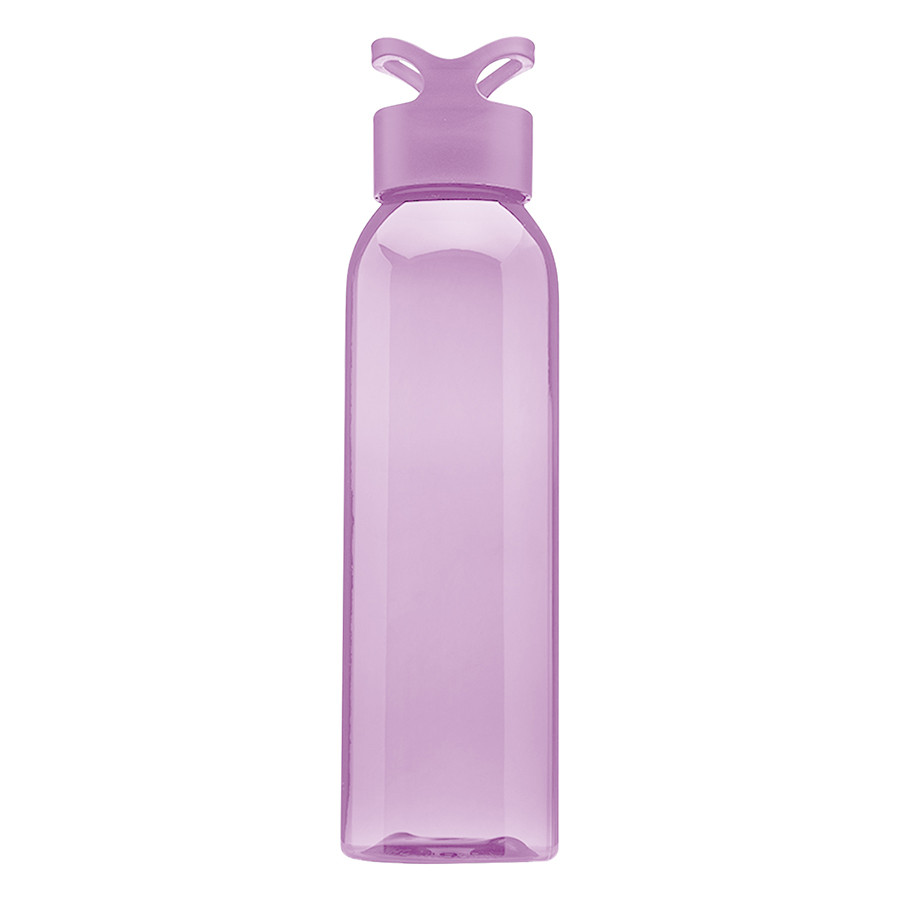 Plastic Gym Water Bottles - Carrying Loop Cap, 22 oz. 23