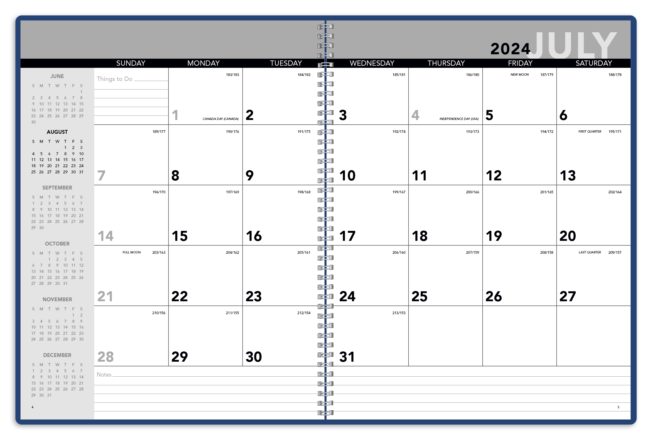Triumph® Calendars Academic Monthly Planner 74