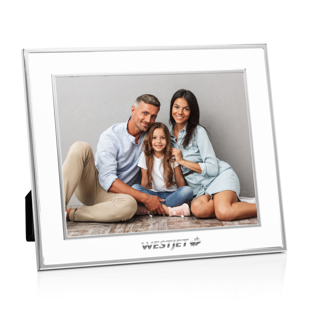 Grenada Frame - White/Silver 10