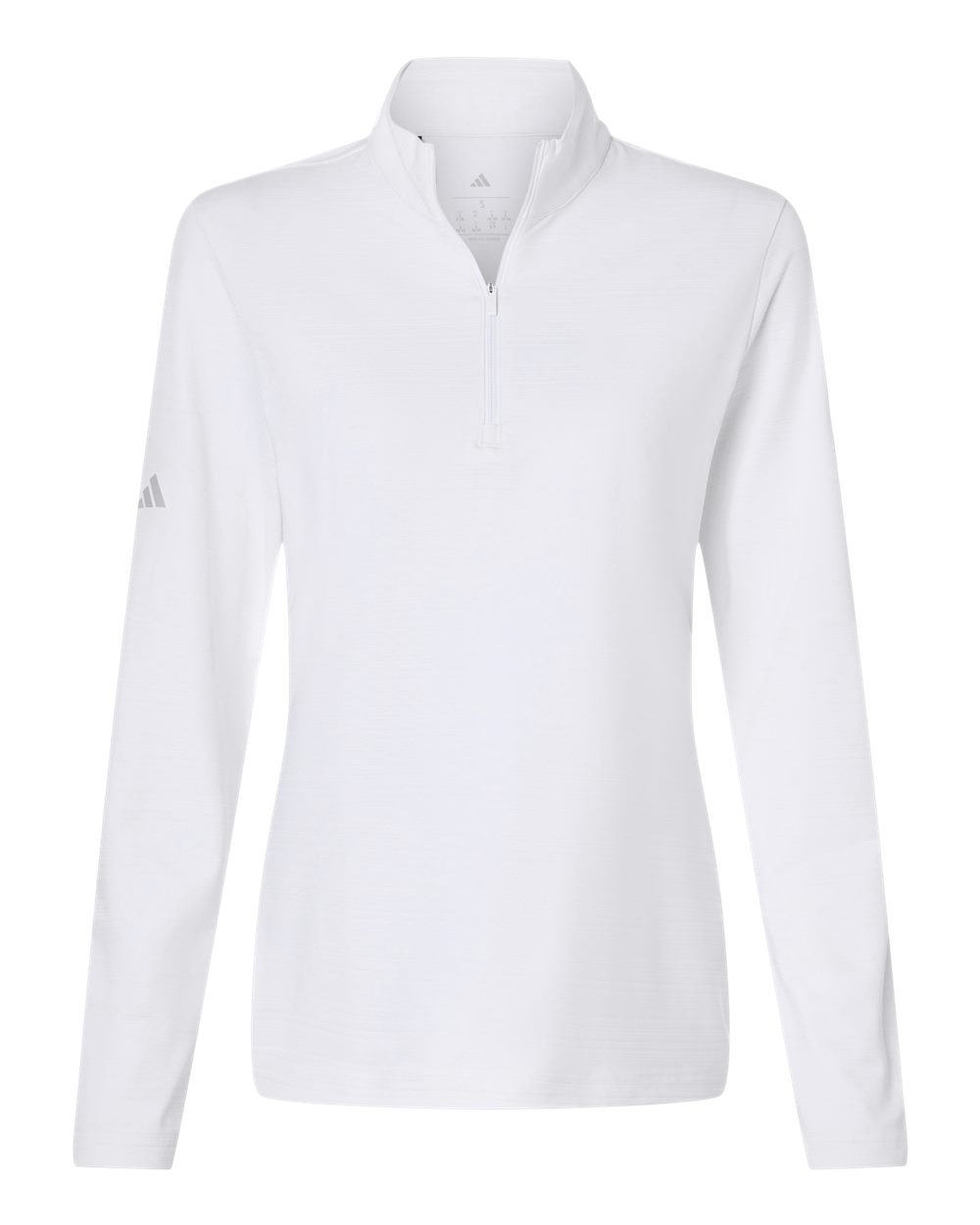 Women's Textured Stripe Quarter-Zip Pullover - A709 3