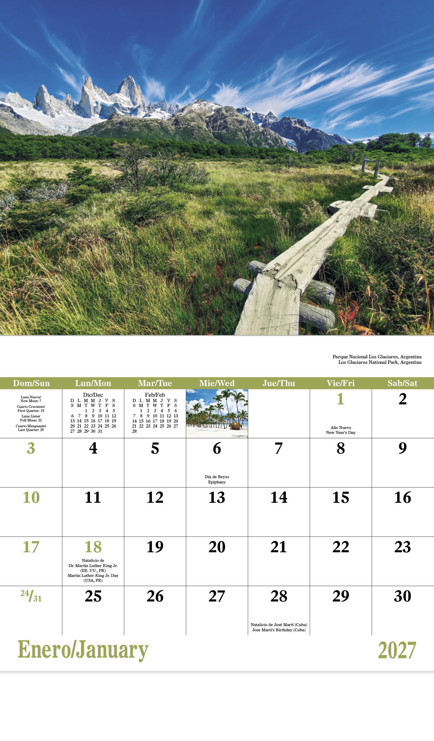 Good Value™ Latinoamerica en Paisajes - Stapled Calendar 36
