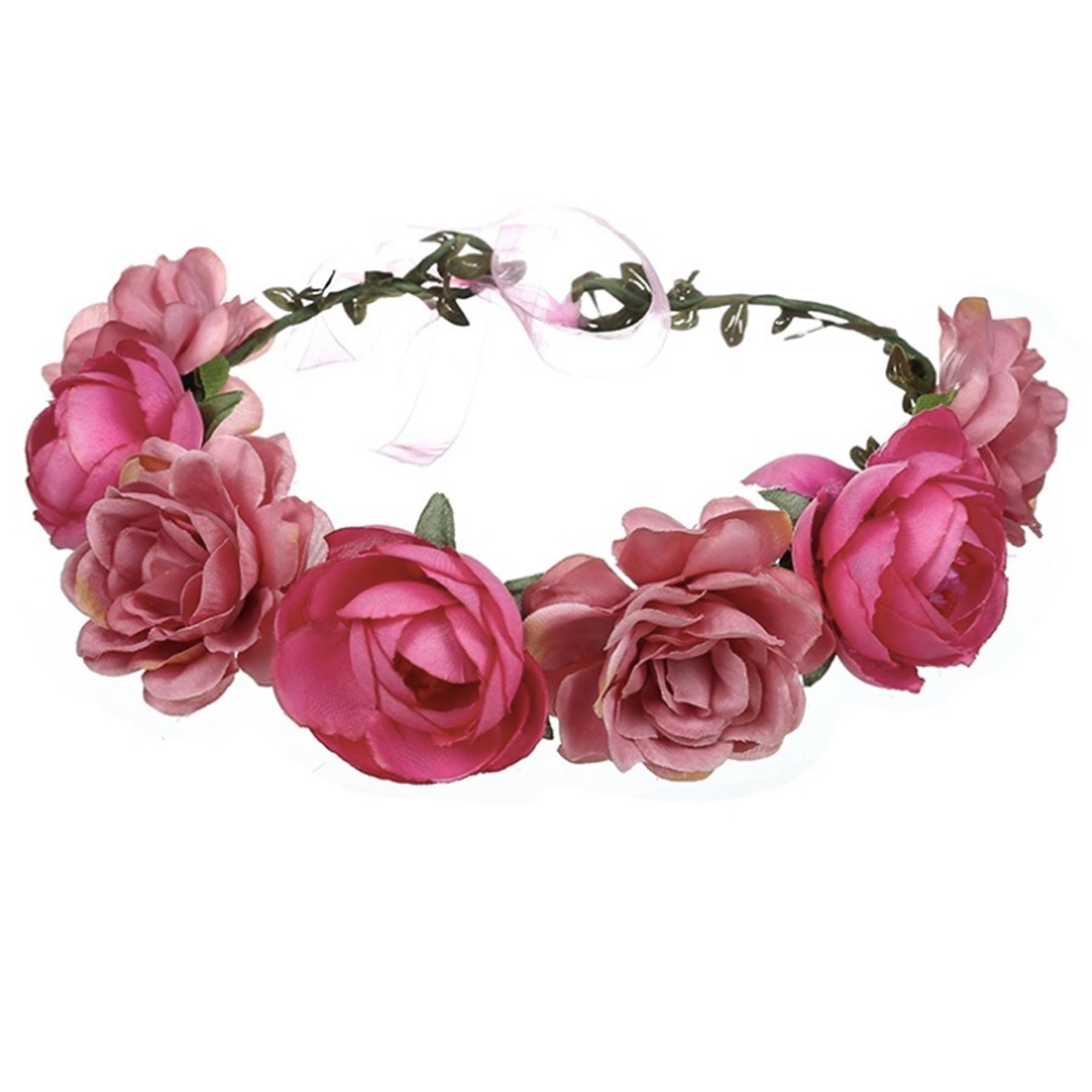 Boho Floral Garland Crown 4