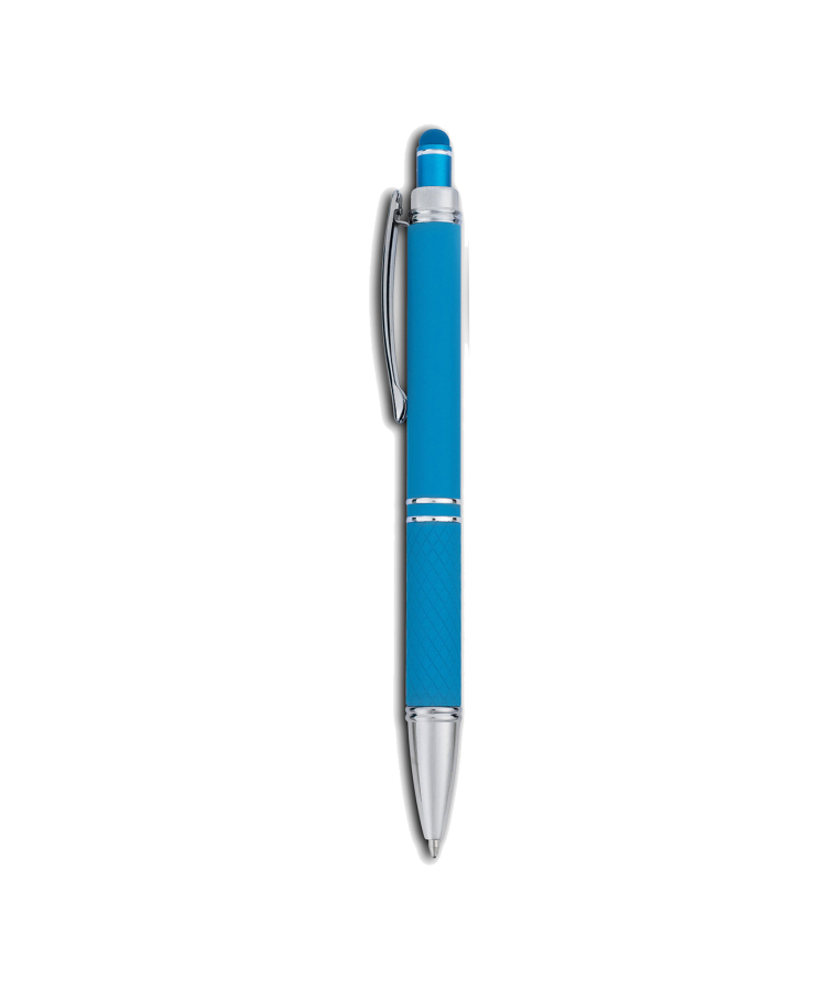 Union Printed - Lucy Stylus Satin Soft Touch Click Metal Pen 1