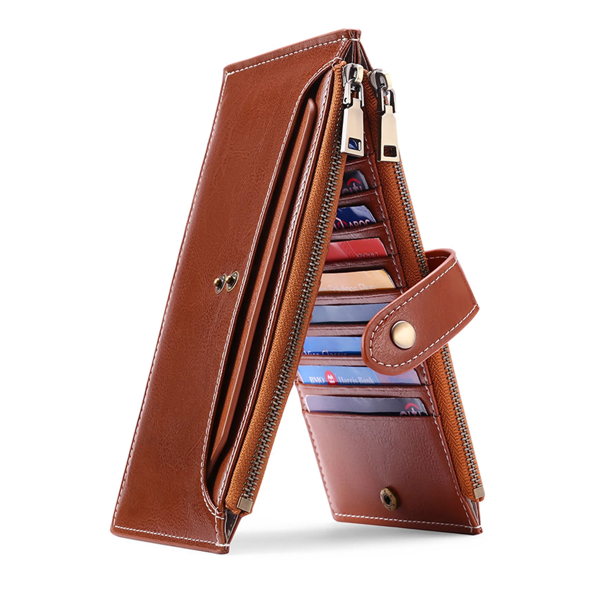 Women's Leather Credit Card Wallet 4