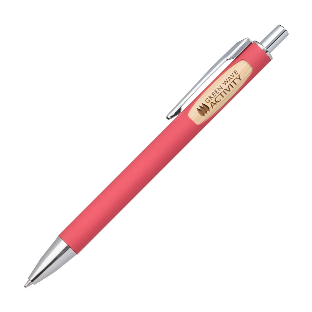 Sylvia Clicker Pen w/Bamboo Accent 2