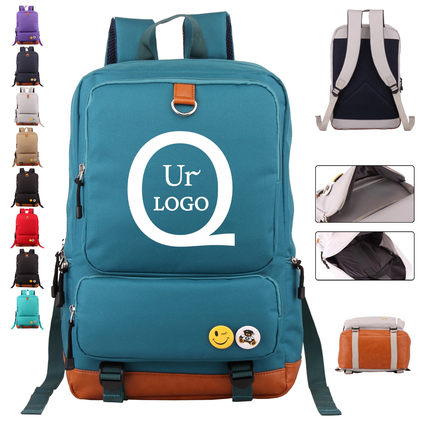 Large Capacity Oxford Cloth Backpack