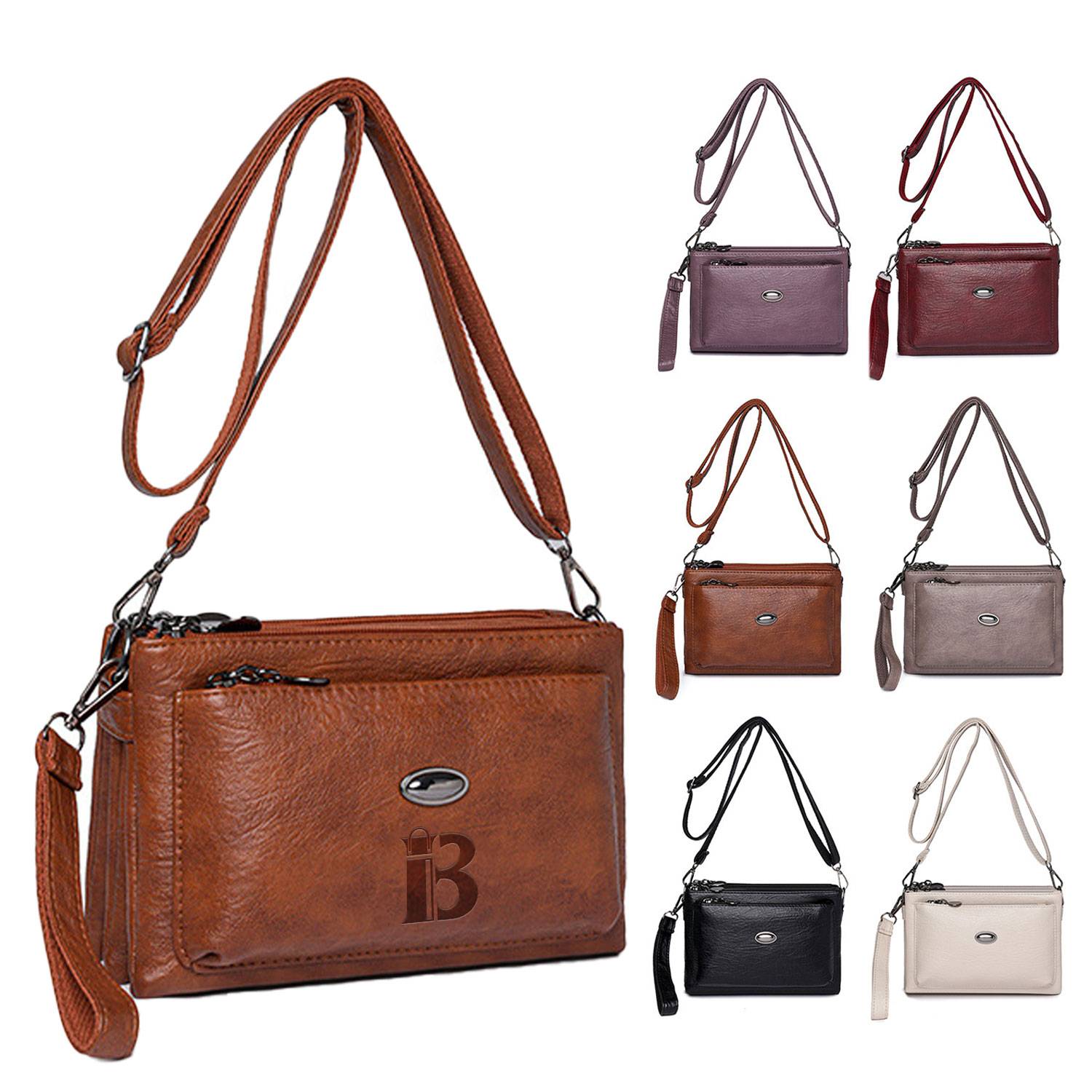 PU Leather Women Crossbody Bag 1
