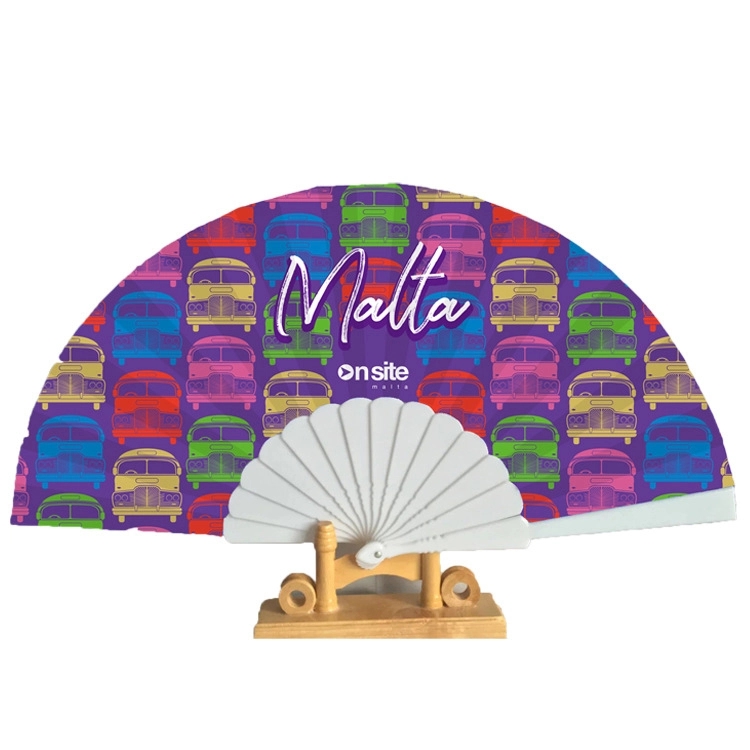 Fabric Folding Fans 3