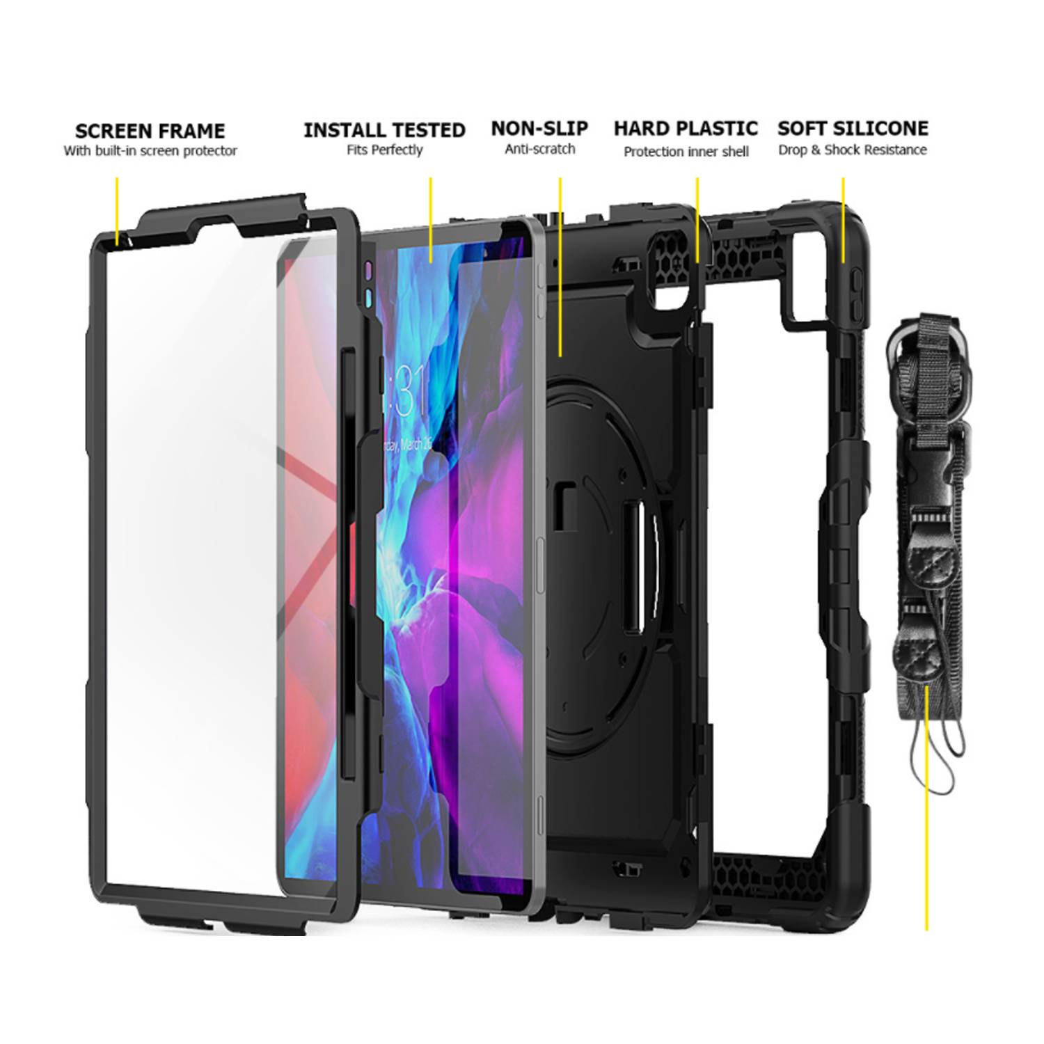 Rugged Shoulder Strap Case 5
