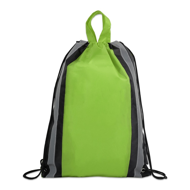 Reflective Safety Drawstring Backpack 18