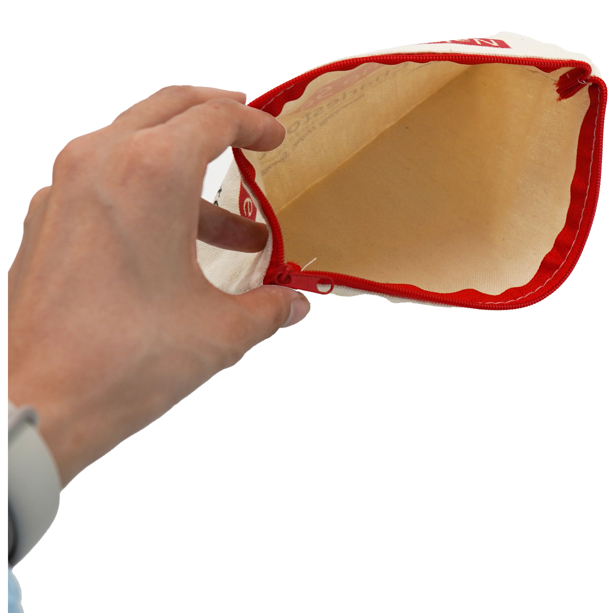 Zipper Canvas Pen Case ?C Durable Pencil Storage Bag 3