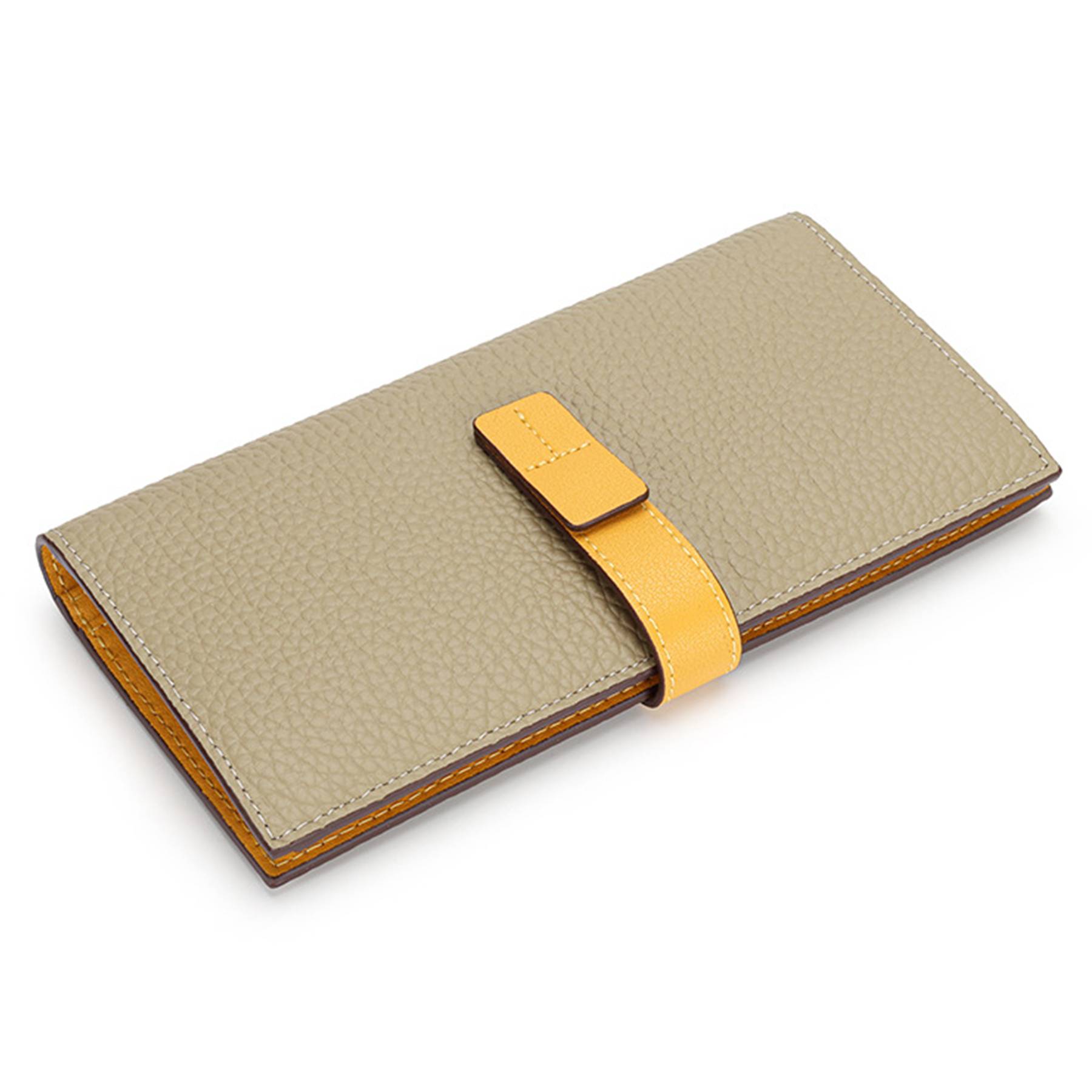 Genuine leather ultra-thin wallet 7