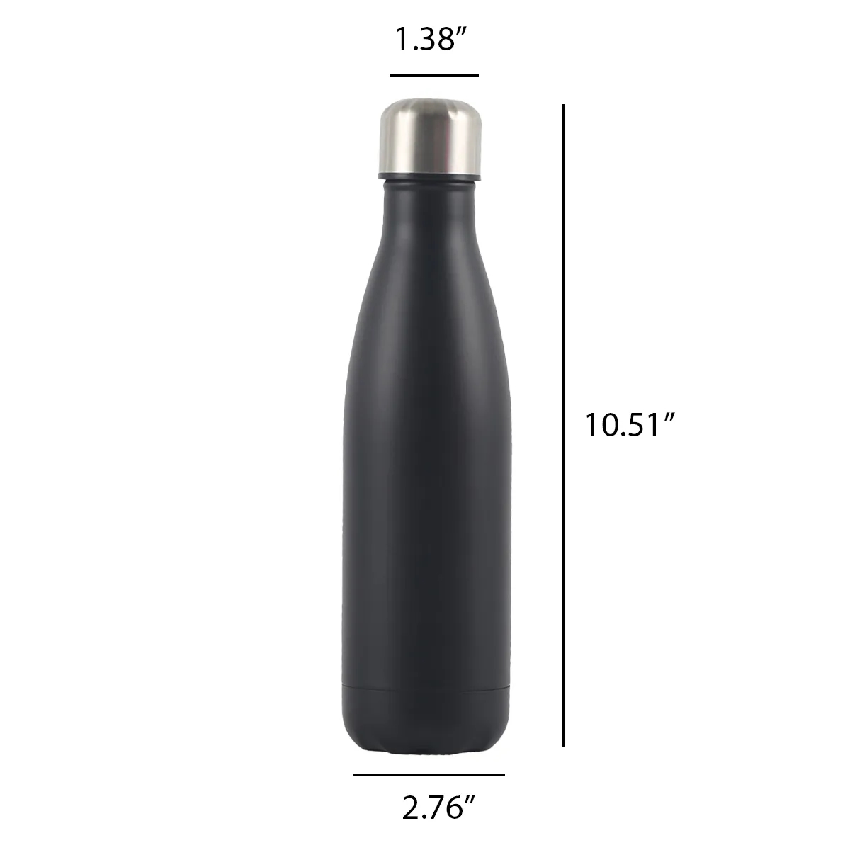 17 Oz. Insulated Water Bottle Bowling Shape Fitness 4