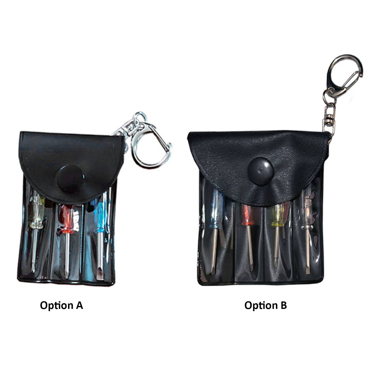 4-Piece Mini Screwdriver Tool Set w/ Storage Pouch 7