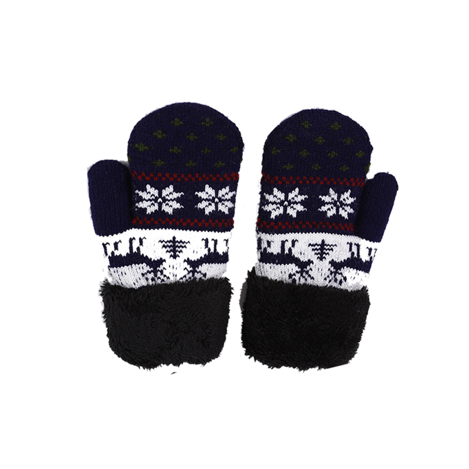 Christmas Knitted Gloves 4