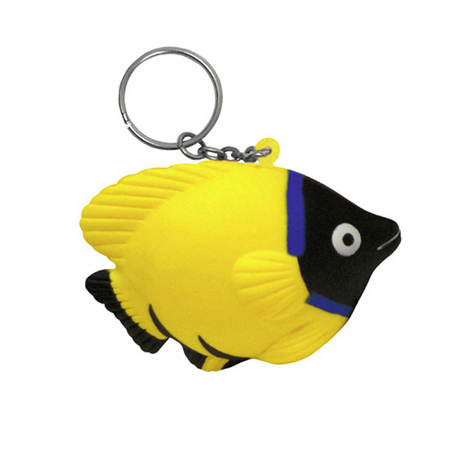 PU Tropical Fish Stress Ball W/ Keychain 3
