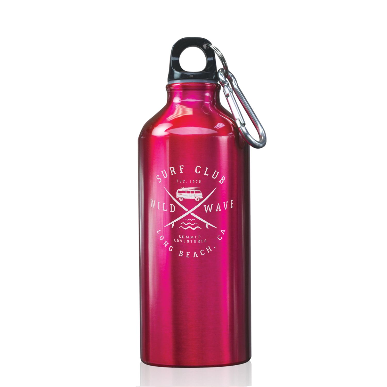20 oz. Journey Aluminum Water Bottle (1 Color Imprint), custom water bottle with logo imprint 10