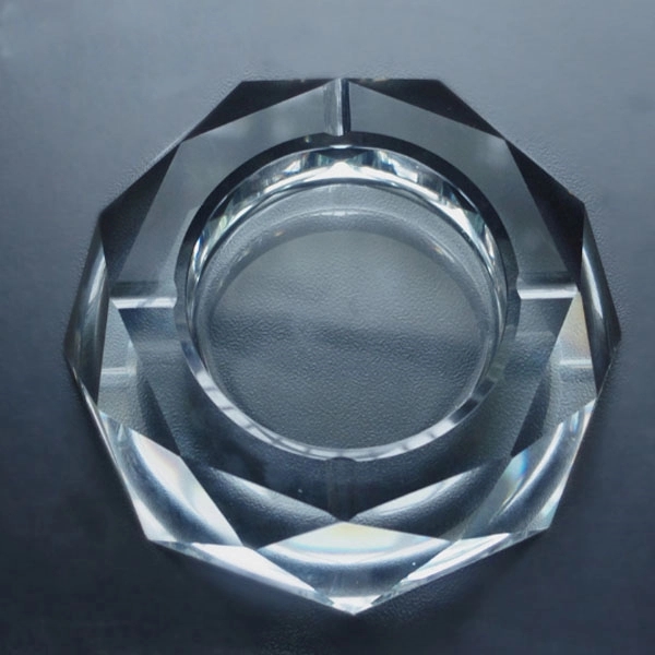 Crystal Octagon Ashtray - 4" 6