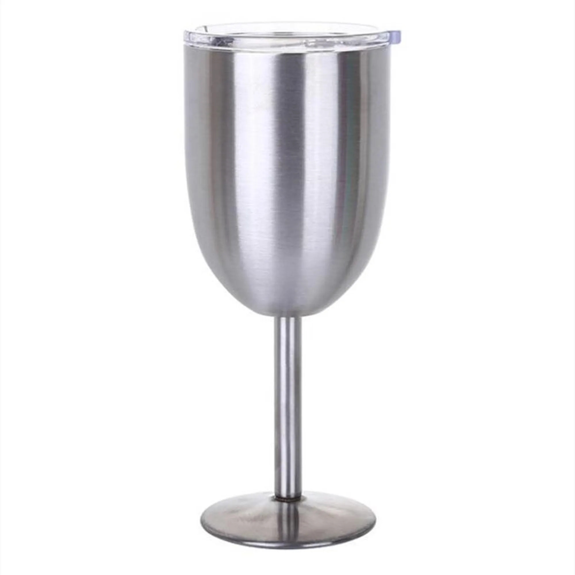 Premium Steel Wine Glasses 8