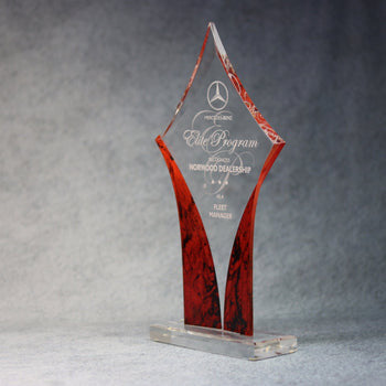 Acrylic Diamond Trophy 10