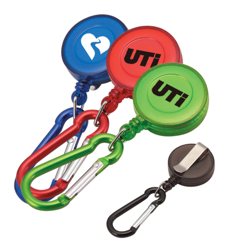 Badge Holder W/Carabiner - Close out 3