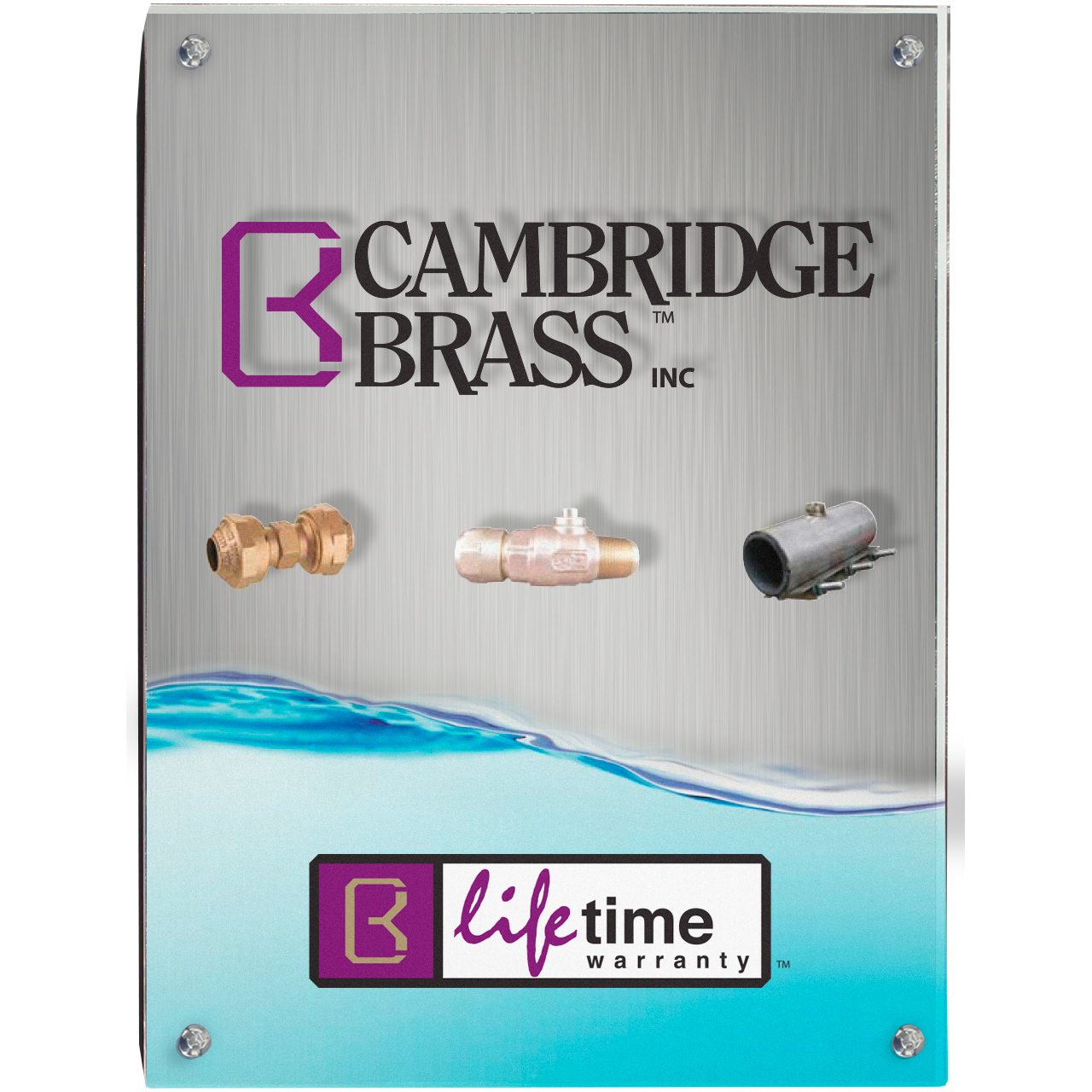 Aluminum Plaque (8"x 10"x 1") (PhotoImage)