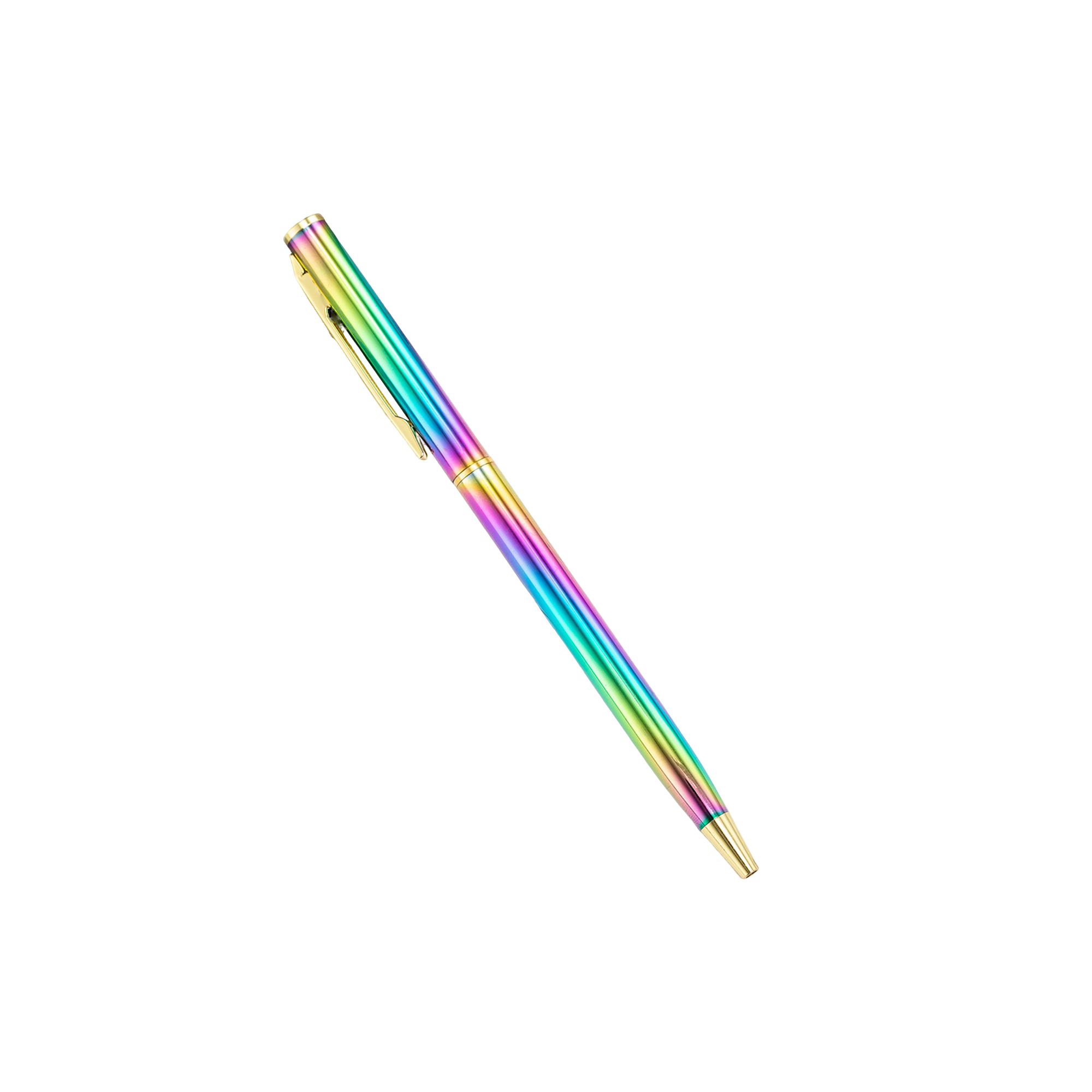 Rainbow Finish Metal Twist Writing Instrument 3