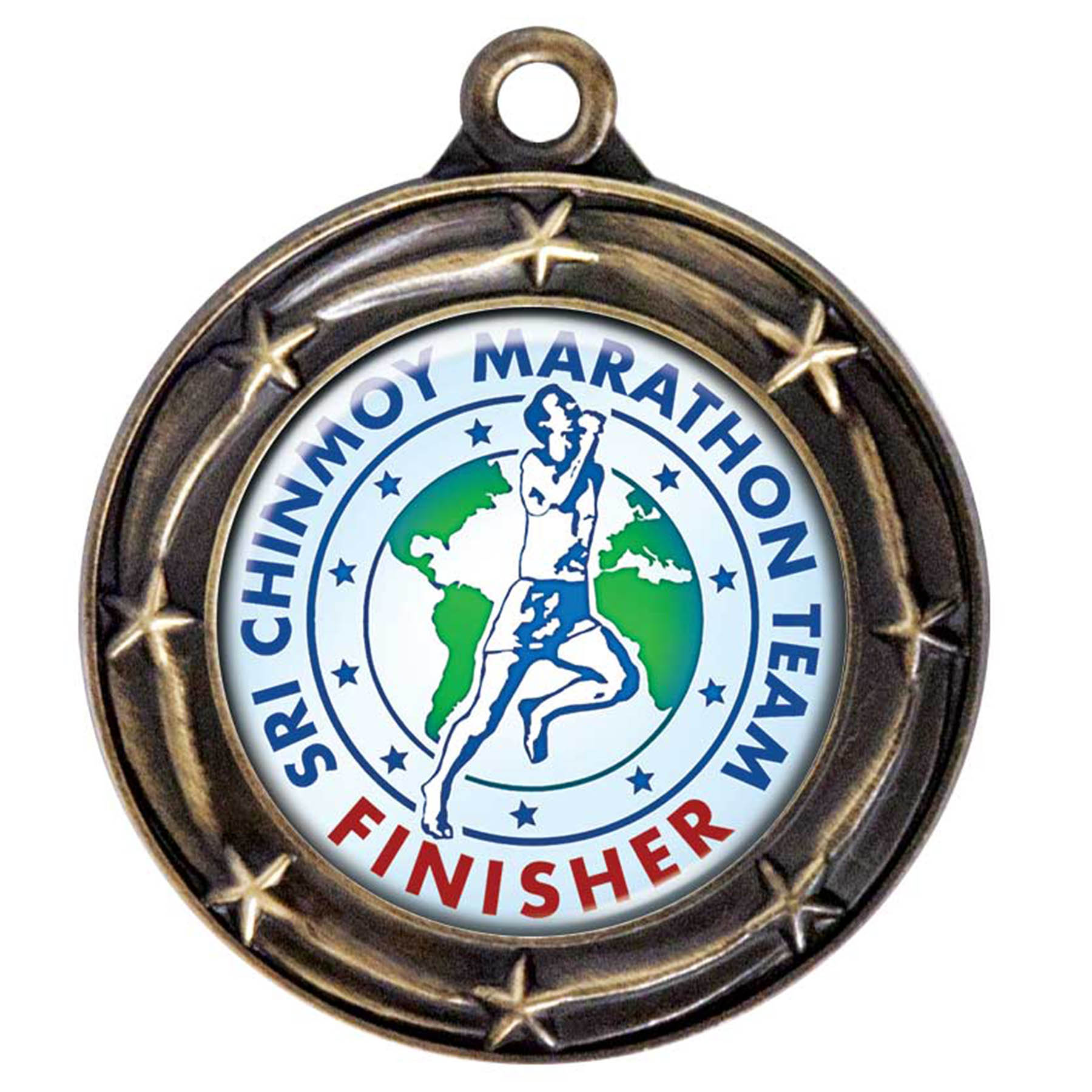 Digistock Medals: Shooting Star Border with 2" DIA Insert 1