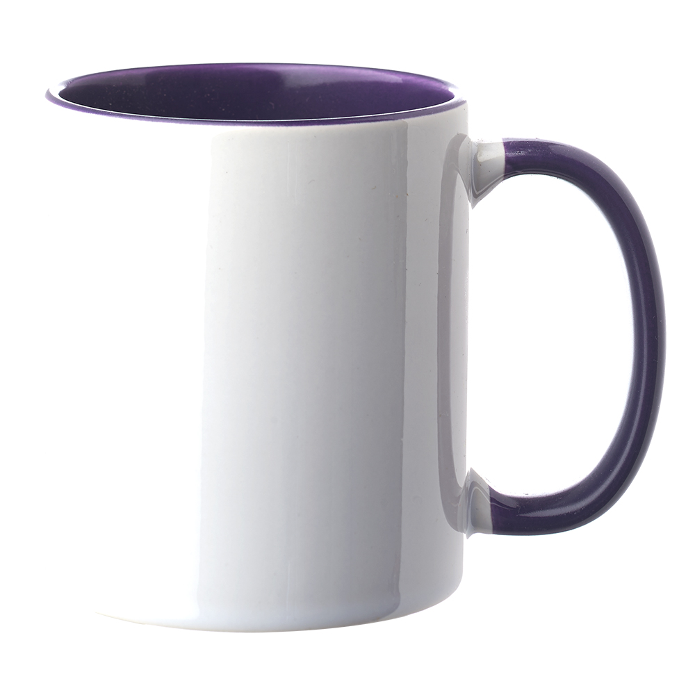 11 oz. Bright Two-Tone Sublimation Full Color Mug 1
