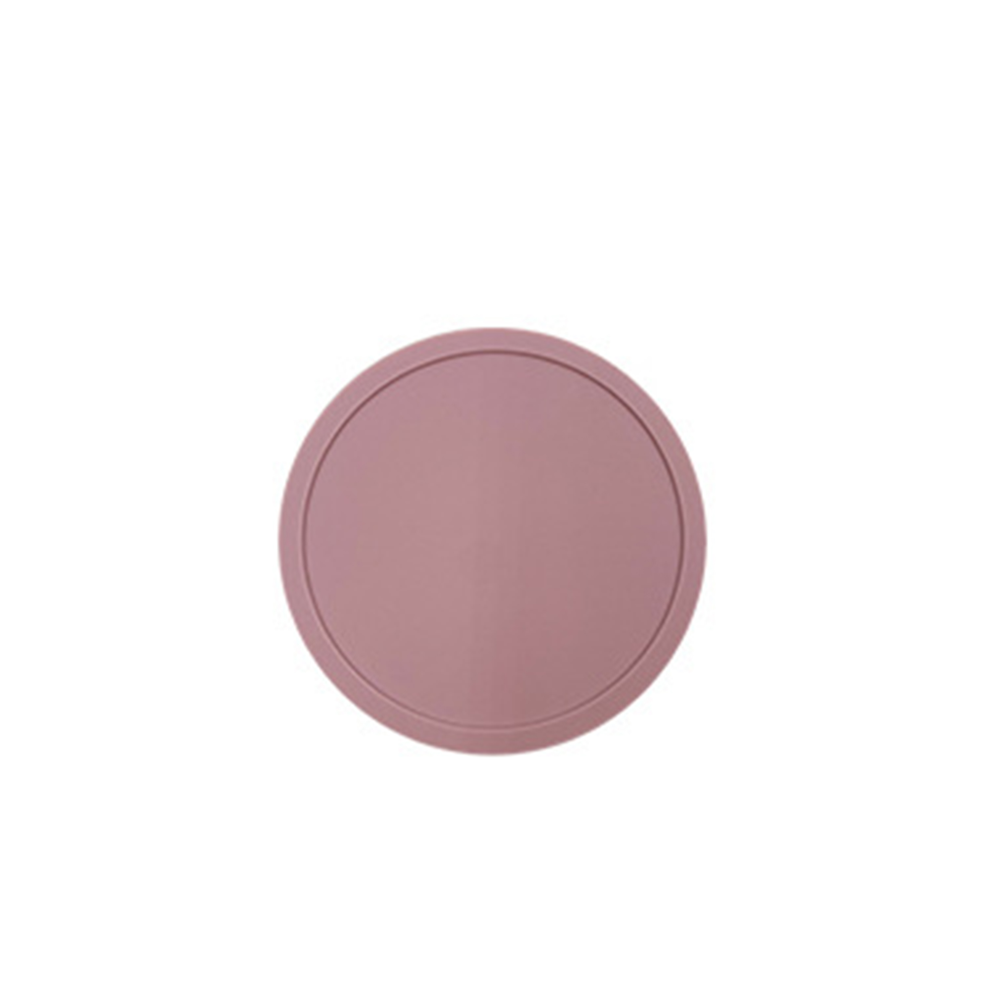 Heat Resistant Silicone Cup Coaster 3.93" Diameter Non Slip Rim 2