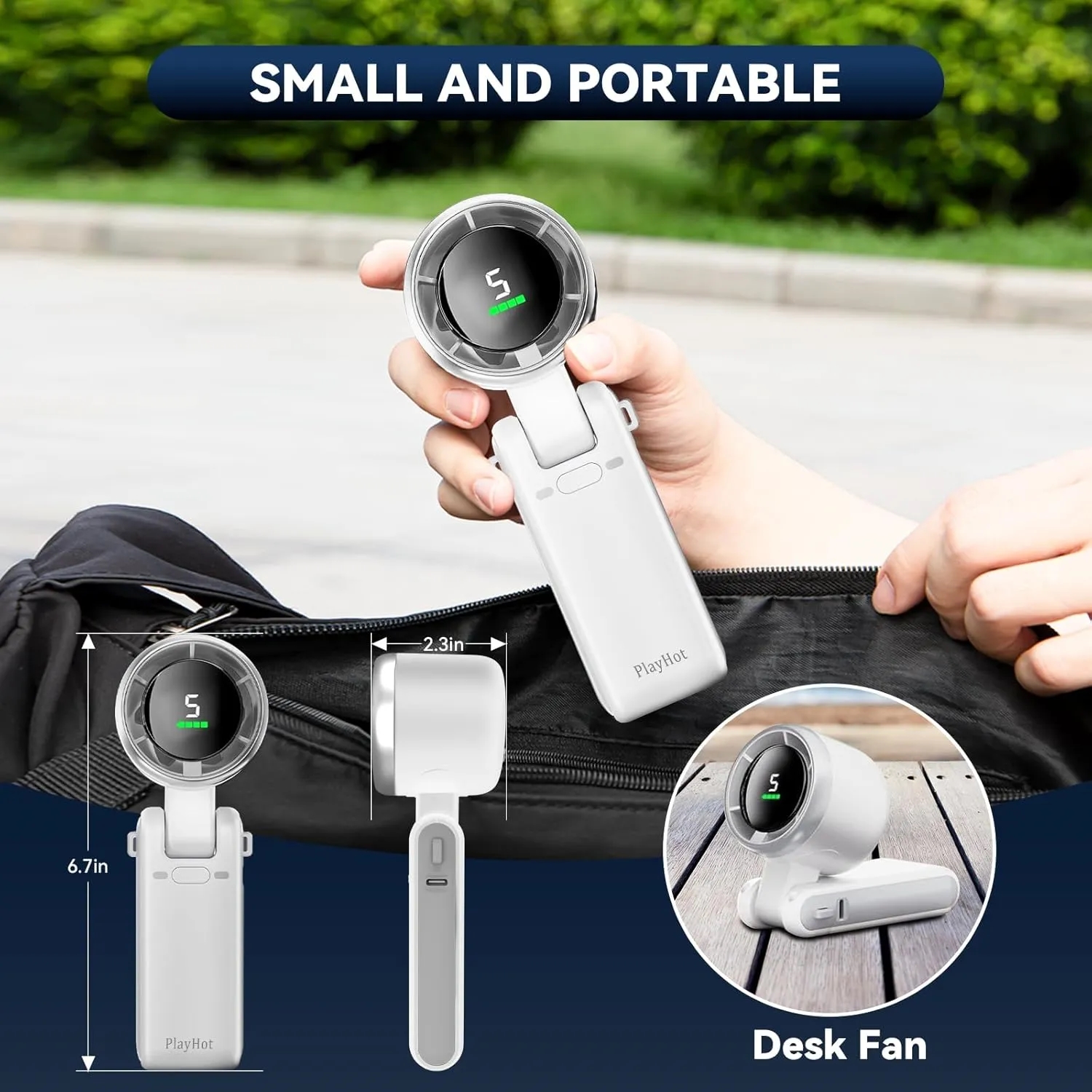 Portable Handheld Turbo Fan 5
