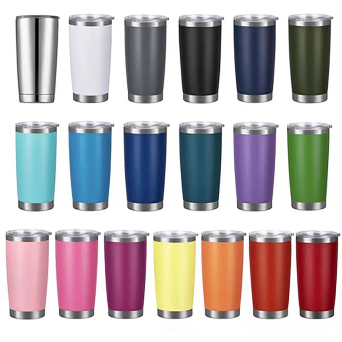 20 Oz Tumbler Stainless Steel Vacuum Insulated 4