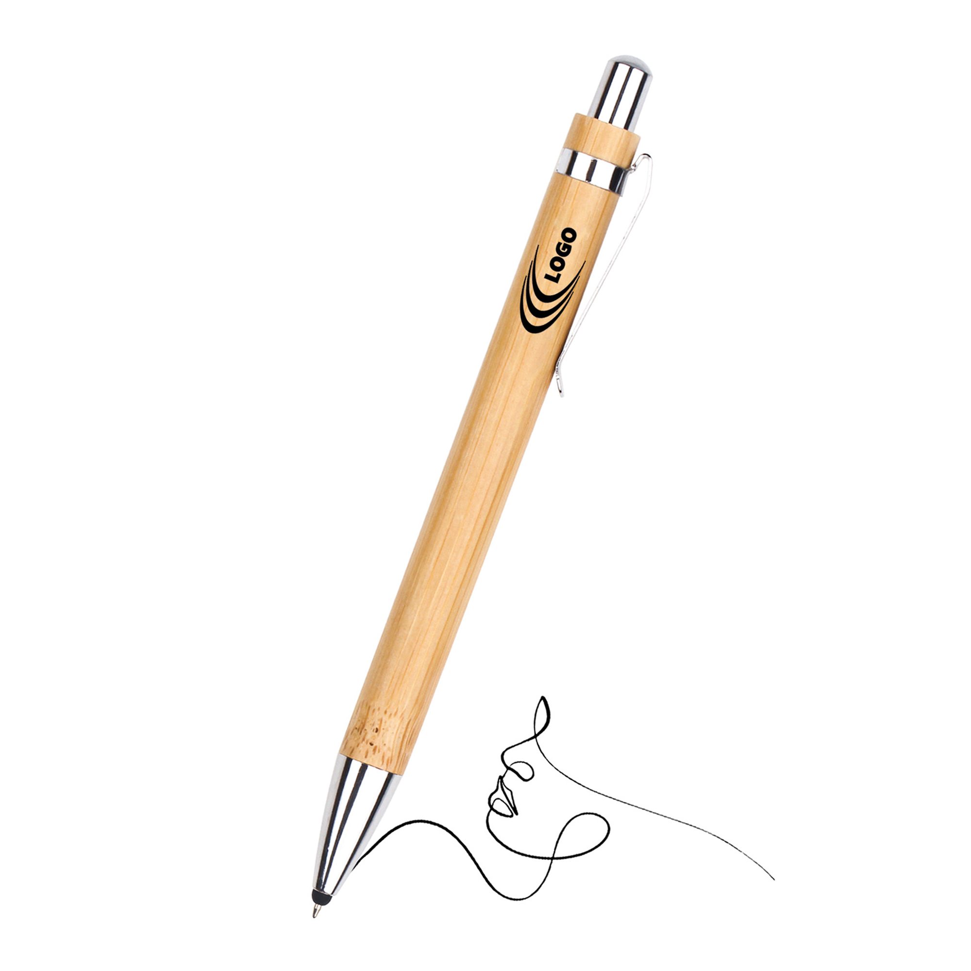 Natural Eco-Friendly Bamboo Ballpoint Pen 1