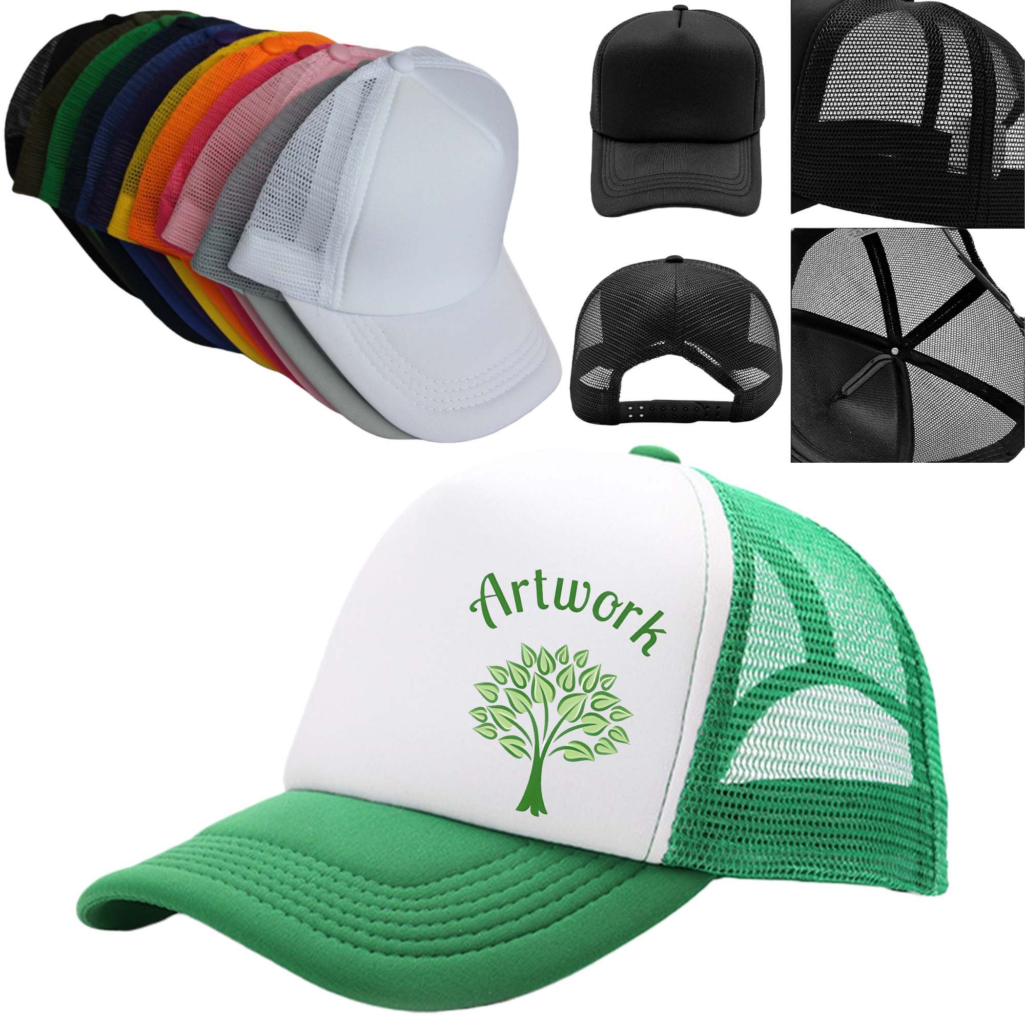 Adjustable Lightweight Trucker Hat 2