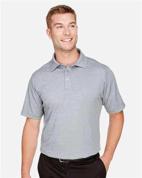 Men's CrownLux Performance® Address Mélange Polo - DG22 36