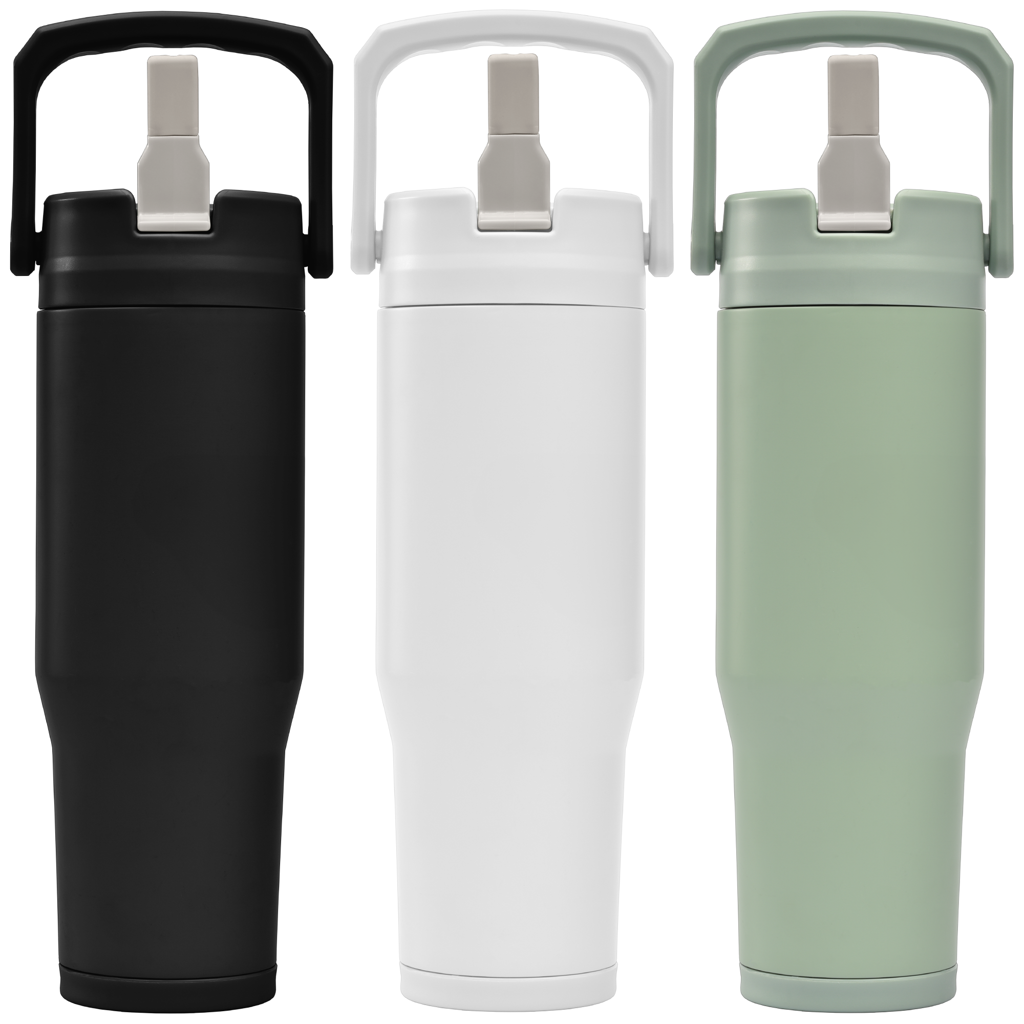 Polar Duo - 32 oz. Double-Wall Recycled Stainless Steel Tumbler with Storage Base 27