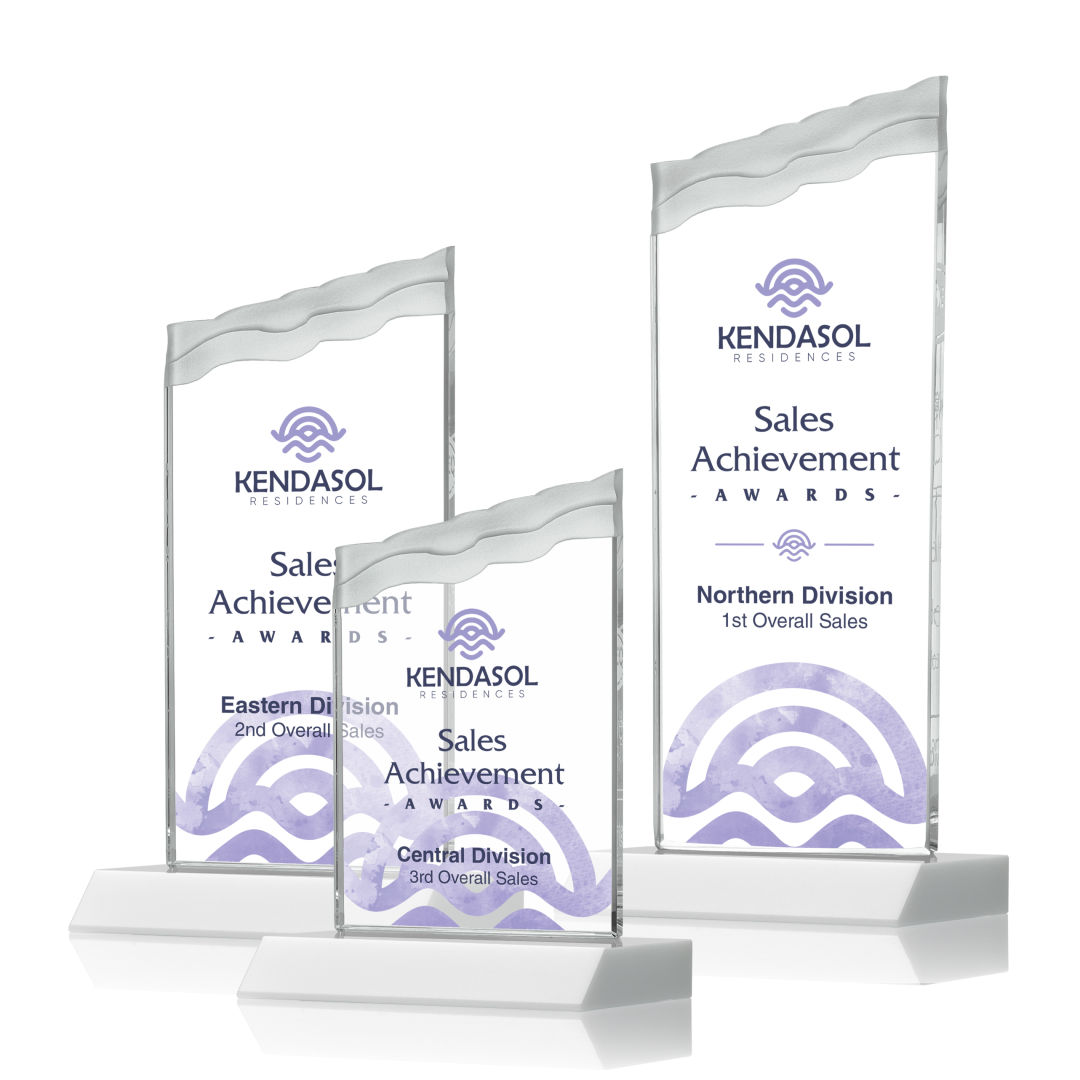 Oakwood VividPrint™ Award - White