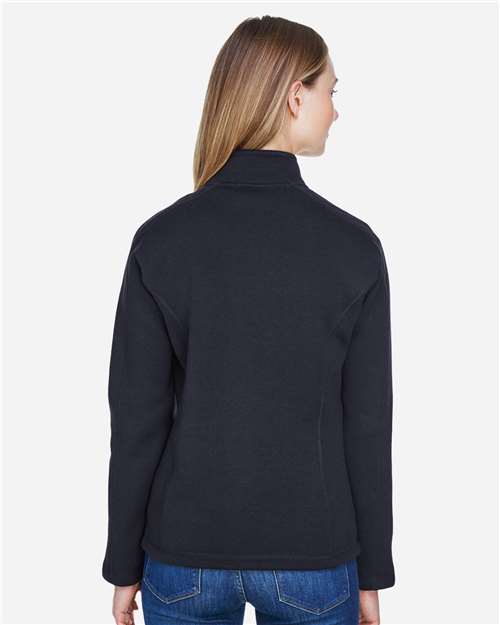 Women's Bristol Full-Zip Sweater Fleece Jacket - DG793W 25
