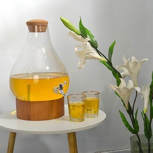 10L Glass Juice Container With Airtight Seal 7
