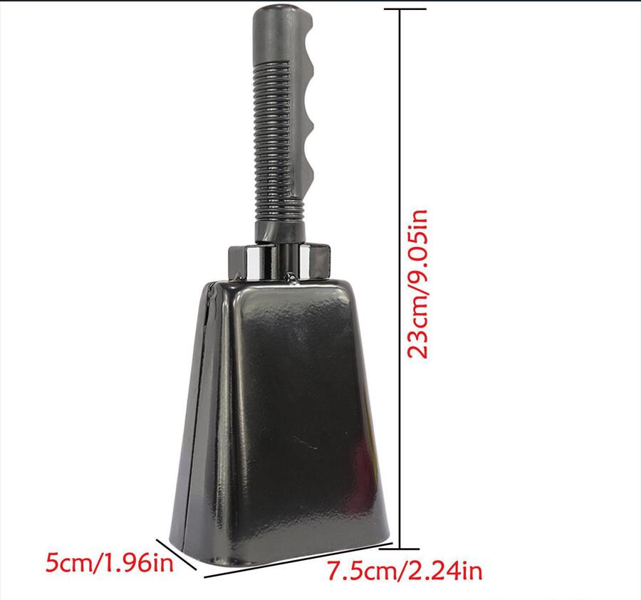 9 inch Handle Cheering Bell 4