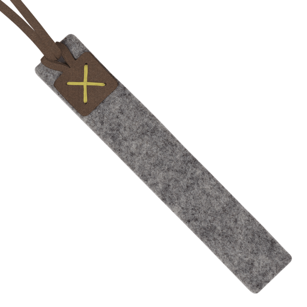 Beech Felt Tasseled Bookmark 39