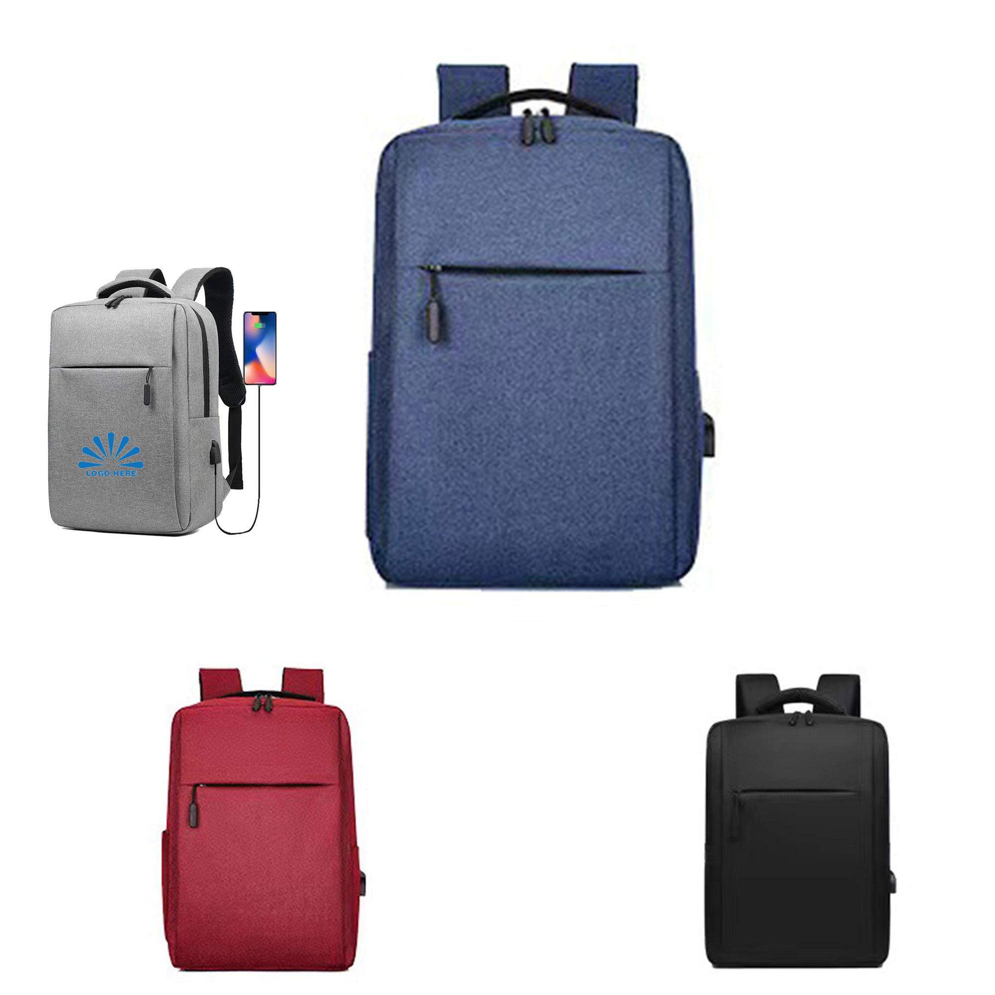 Business Campus Oxford Cloth Travel Backpack 2