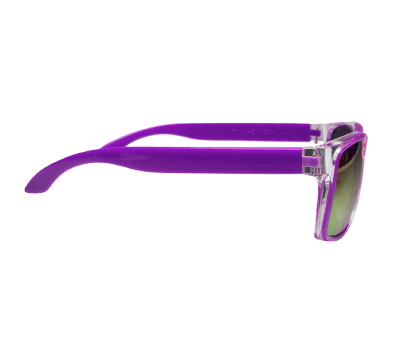 Two-Tone Mirror Lenses Polycarbonate Sunglasses 6