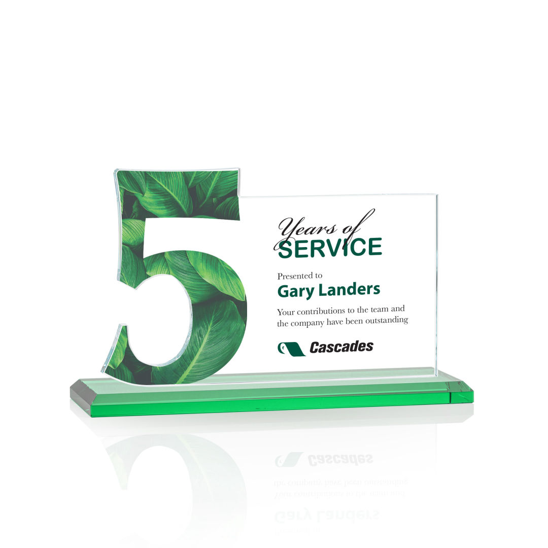 Hazelton VividPrint™ Award - Green 8