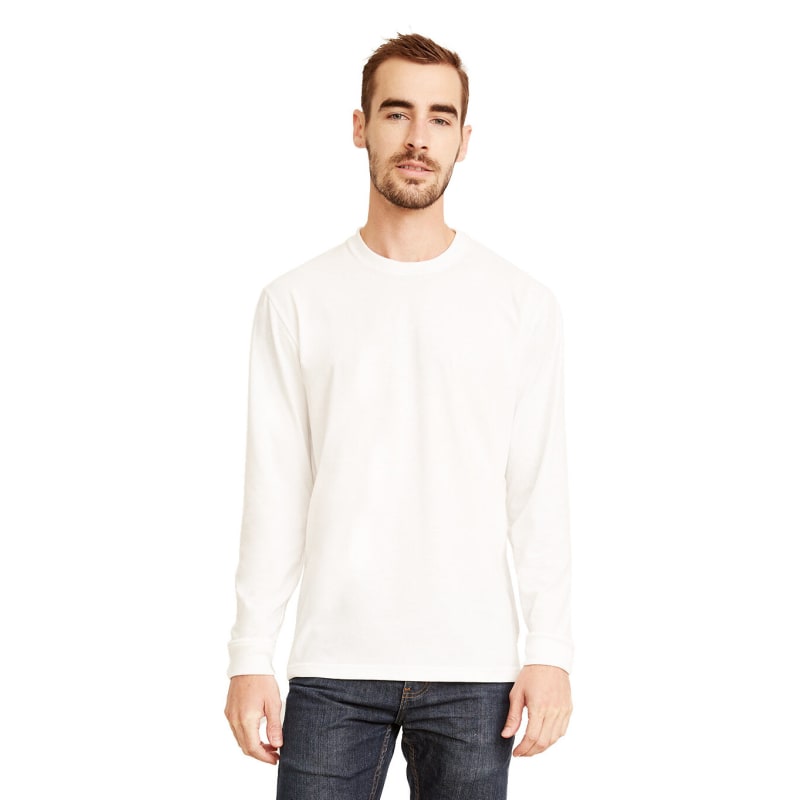 Next Level Unisex Sueded Long-Sleeve Crew 16