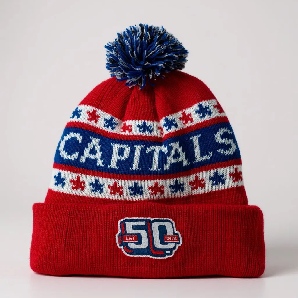 Fleece Lined Pom-Pom Beanie with Cuff 3