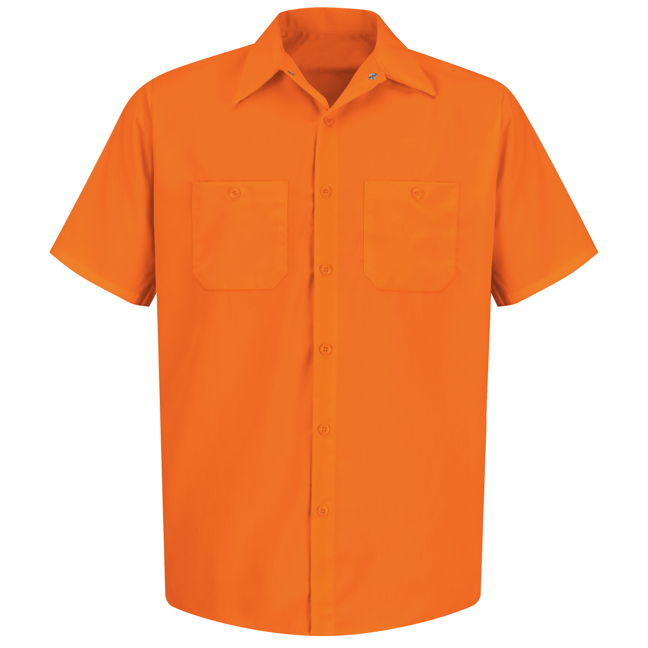 Red Kap® Short Sleeve Enhanced Visibility Work Shirt 3