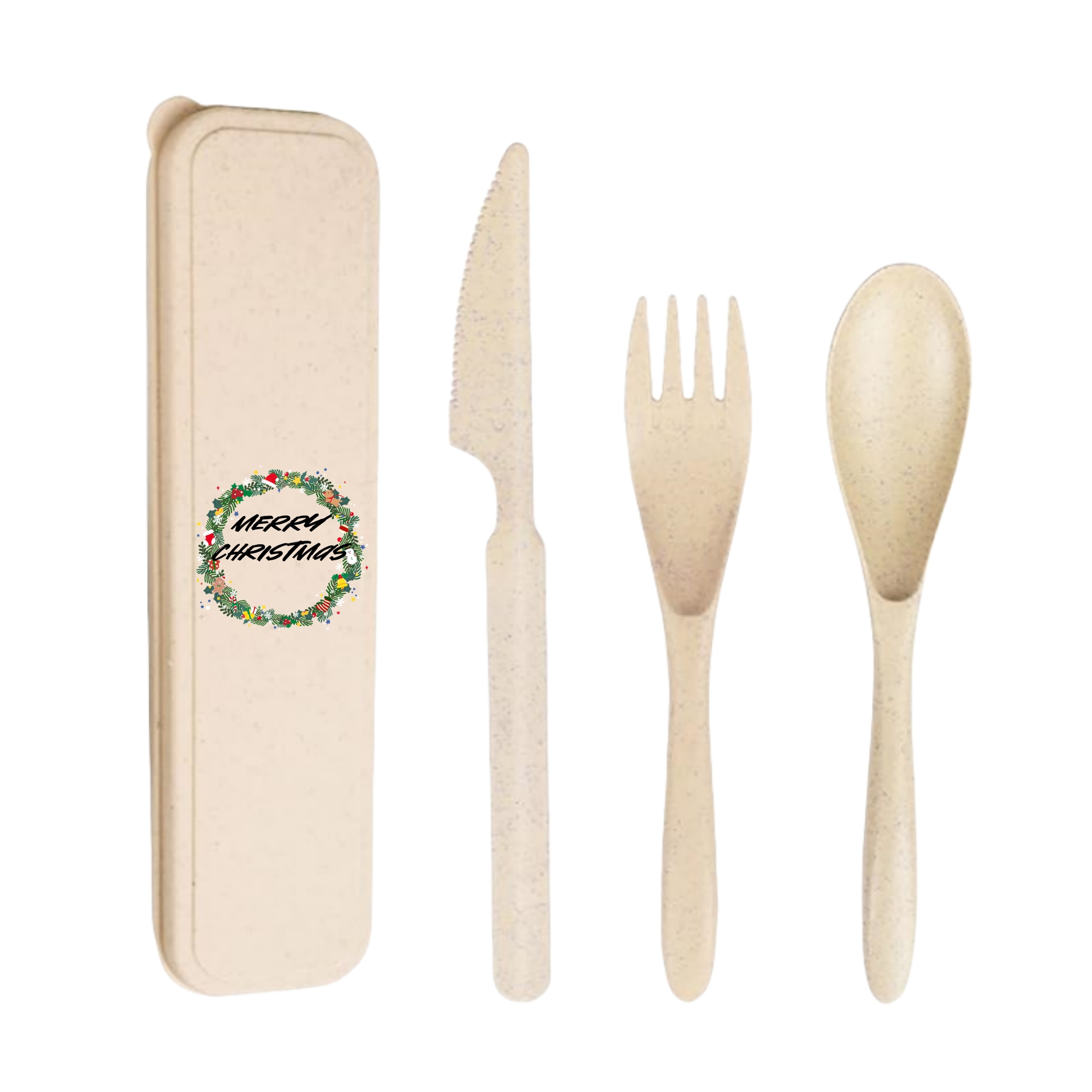 Portable Knife Fork Spoons Tableware With Box 7
