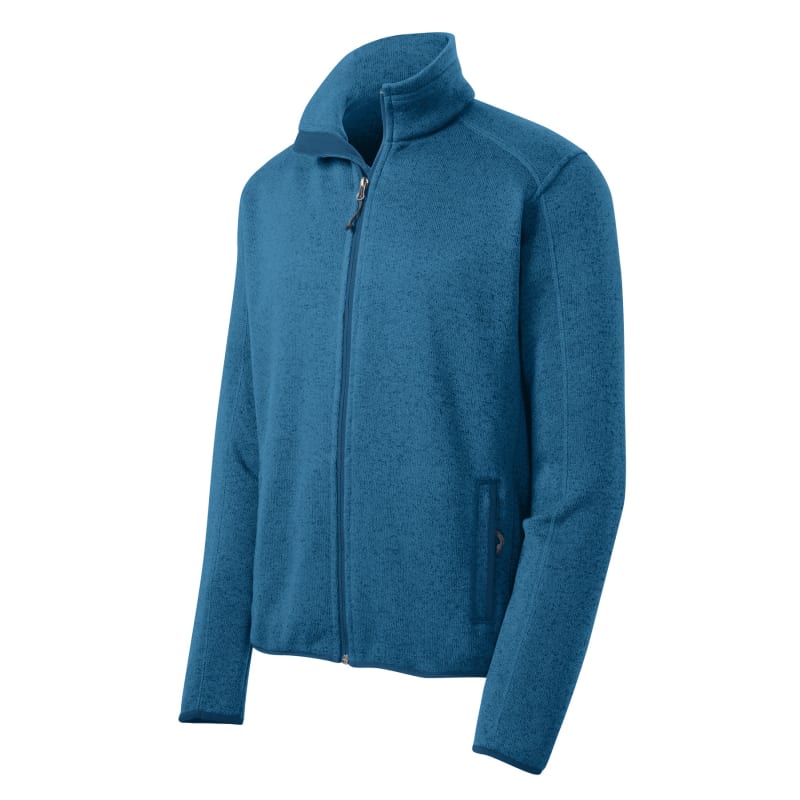 Port Authority Sweater Fleece Jacket. 6