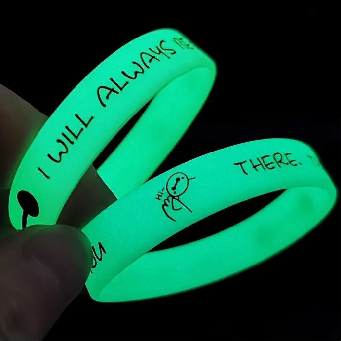 Glow In Dark Silicone Bracelet 2